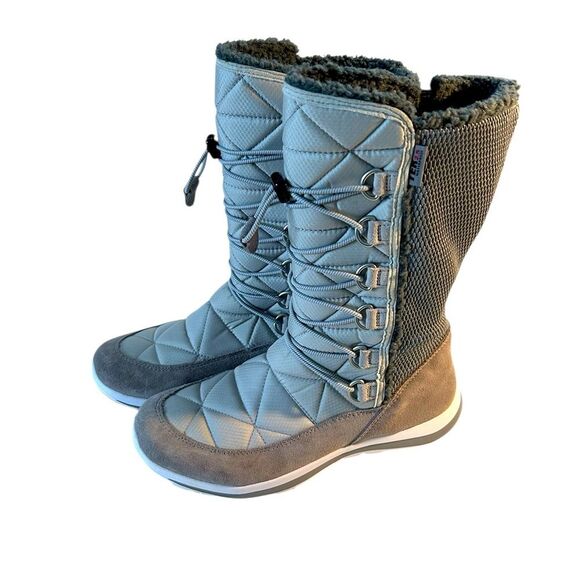 LL Bean Women's Snowfield Quilted TEK 2.5 Waterproof Boots Size 9 - Picture 1 of 13